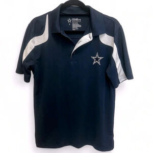 NFL Dallas Cowboys embroidered star polo shirt size small
